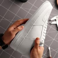 Zapatillas Clásico Blanco Negro AF1 Zapatillas Casual Hombre y Mujer al Aire Libre - details 2