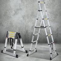 Escalera Telescópica de Aluminio Extensible, Antideslizante, Multiusos Carga de 150kg - details 71