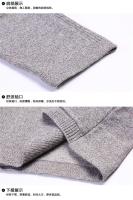 Sweater Coats Men New Fashion Autumn Men's Slim Long Solid Color Knitted Jacket Fashion Men's Casual Sweater Cardigan Coats - details 16