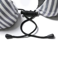 Almohada de viaje suave en forma de U, almohada de viaje para el cuidado de la salud, espuma viscoelástica para el cuello, almohada Cervical para avión, cojín para el cuello - details 10