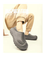 Zapatos de algodón con plataforma para hombre y mujer, zuecos cálidos de invierno para jardín, zapatillas impermeables para interiores y exteriores, informales, Unisex - details 23