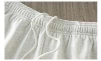 Pantalones Cortos Negros Clásicos de Verano 2025 Moda Deportiva Casual para Hombres y Mujeres con Patrones Impresos Sencillos - details 8