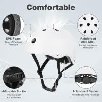 Casco Bicicleta para Niños  Casco Infantil Ajustable para Niños de 2 a 13 Años  Casco de Scooter para Niños  Equipo de Protección de Seguridad para Deportes al Aire Libre - details 1