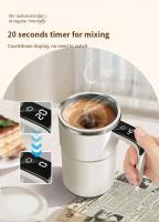 Taza Mezcladora Automática, Batidora Eléctrica de Café Portátil Recargable, Batidora de Acero Inoxidable, Taza Giratoria Magnética Autoagitadora - details 2