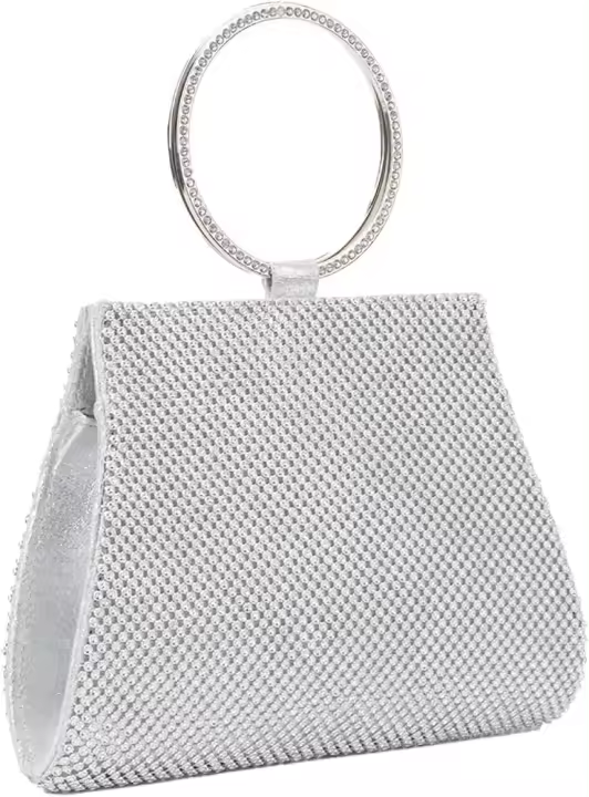 Elegante bolso de mano y bolso de mujer Krutsch con cristal, vestido de noche, fiesta de boda - 1