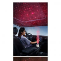 Nuevo Humidificador de proyección de cielo estrellado USB Humidificador de aire para vehículos ultrasónicos atomizador de reabas - details 8