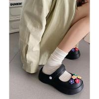 Zapatillas de Jardín Mary Jane Plataforma de Verano DIY para Mujeres Suela Gruesa Comodidad para Interiores y Playa - details 13