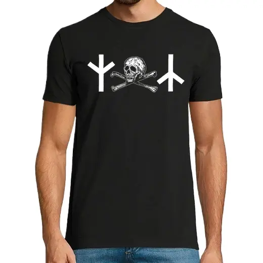 Camiseta runa vikingos Camisetas hombre clásica premium de vikingos - 1
