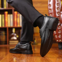 Zapatos de hombre, zapatos de vestir casuales con cordones - details 1