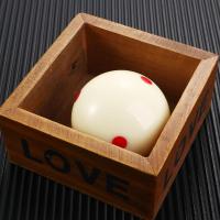 Para jugadores, piscina estándar, rojo, 6 puntos, 57,2mm, práctica, taco de billar, pelota de billar, pelota de taco de entrenamiento - details 1