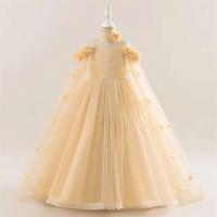 Elegante Vestido de Baile de Tul Diseño de Flores de Esponja para Bodas y Fiestas - details 23