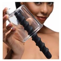 Soplador Leten Enchufe Anal con Perlas de Burbujas Masajeador Prostatico - details 1