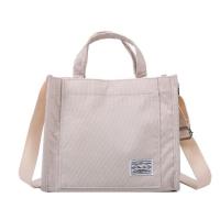 Bolso de lona de pana bolso de mensajero de hombro para mujer versión coreana pequeño bolso cuadrado - details 9