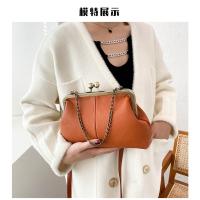 Nueva Bolsa de Concha 2025 Patrón de Lichi, Clip de Cadena, Bolso de Mano para Mujeres Sencillas - details 21