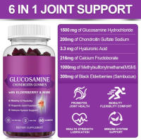 Gomas de Glucosamina Chondroitina 60 Cápsulas para Alivio de Dolor Articular - details 5