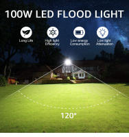 Reflector Led impermeable para exteriores, lámpara de calle de 100W, 150W, IP65, CA 220V, 240V - details 0