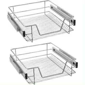 UISEBRT-Cajón de Cocina telescópico, Armario extraíble de 30/40/50/60cm, 2x-4x - 1
