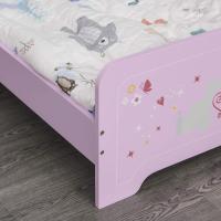 Cama Infantil de Madera +3 Años 143x73x60 cm Carga Máx. 50kg Protección con Barrieras - details 7