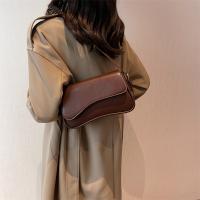 Bolso cruzado de cuero Vintage para mujer, bandolera con solapa pequeña para hombro, axila, 20223 - details 1