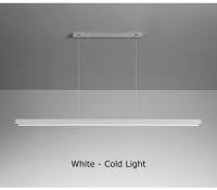 LEFANGXING Colgante de Luz LED Rectangular Cuboide Diseño Moderno de Aluminio para Techo de Estudio de Oficina Iluminación y Decoración - details 16
