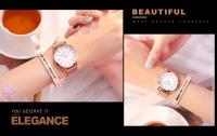 Movimiento de lujo premium importado de Japón Marca de mujer Diseño original Moda Simple 3ATM Reloj de pulsera de cuarzo resistente al agua Montre Femme - details 6