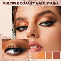 Paleta de sombras de ojos Bsimone24 Color Paleta de sombras de ojos mate nacaradas y lentejuelas con varias texturas fáciles de transportar - details 3