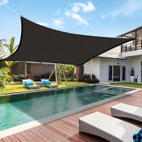 Toldos de terraza para exteriores, sombra de jardín 95% roja, resistente a los rayos UV, invernadero, patio, protección de privacidad en e - details 5