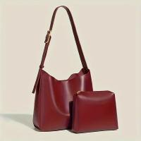 2025 Bolso de mano informal para mujer - Correa de hombro ajustable, diseño acolchado de gran capacidad, sintético negro con cierre magnético y forro de poliéster, perfecto para uso diario, bolso de mano diario |   Bolsa de textura acolchada |   Bolsa con - details 11