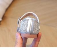 Zapatos de cuero para niñas, calzado de vestir versátil con lazo y cuentas de fondo suave, estilo princesa a la moda, novedad de otoño, 2024 - details 16