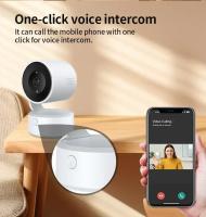 Cámara WIFI Tuya para interiores, monitor de bebé de 5MP, conversación bidireccional, Zoom 4X PTZ 360 °    Las cámaras de vigilancia admiten Alexa Google Smart Life - details 1