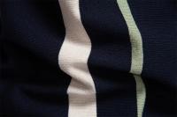 Polo de malla a rayas para hombre, para tela transpirable de alta calidad, Polos informales elegantes para hombre - details 6