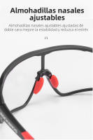 ROCKBROS-gafas fotocromáticas para ciclismo, protección UV400, ultraligeras, deportivas, equipo seguro - details 6