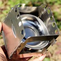 Estufa de Alcohol Plegable Portátil Lixada Titanio/Acero Inoxidable Ideal para Cocina al Aire Libre - details 33