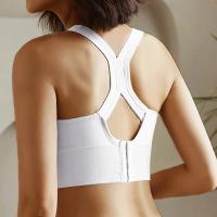 Camiseta sin mangas para mujer, corsé para gimnasio, sujetador deportivo, top corto de realce, sujetador de fitness, ropa deportiva atlética sexy transpirable hueca para correr - details 16