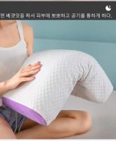 Almohada de Aire Transpirable Pectina Almohada de Cuello Cervical sin Presión con Espuma de Latex para Adultos Lavable con Agua - details 10