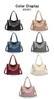 Bolsos de hombros Bolsos de mujer Bolsos de mano versátiles de moda Bolsos de mensajero de mano de cuero suave - details 17