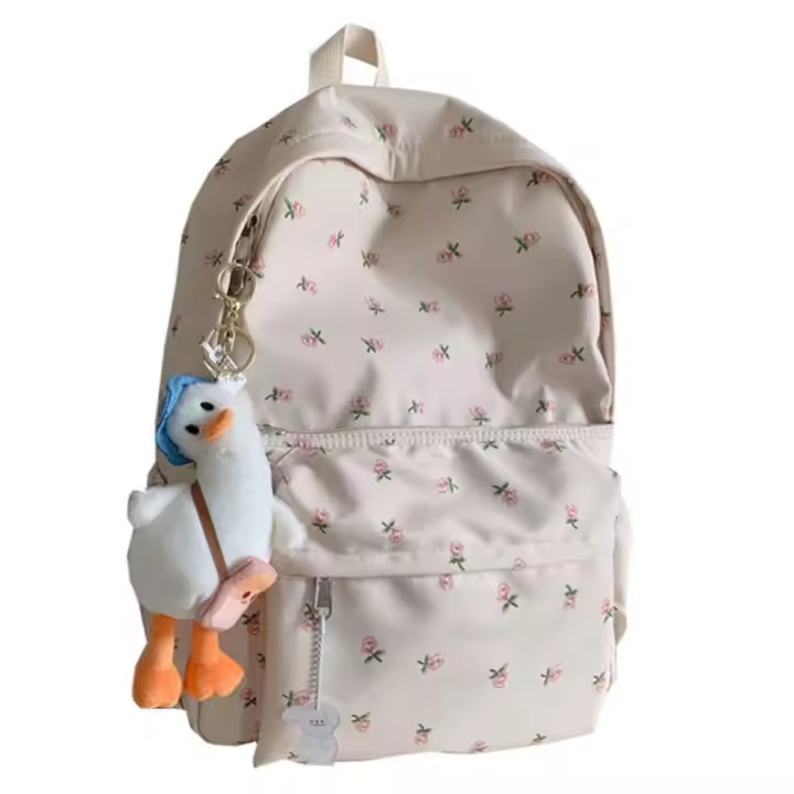 Mochila de viaje para estudiantes, Bolsa Escolar de gran capacidad con estampado para niñas - 1