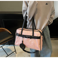 Bolsa de gimnasio para Fitness, bolso de hombro tipo bandolera portátil multifuncional para viajes al aire libre de gran capacidad, viaje de corta distancia - details 2