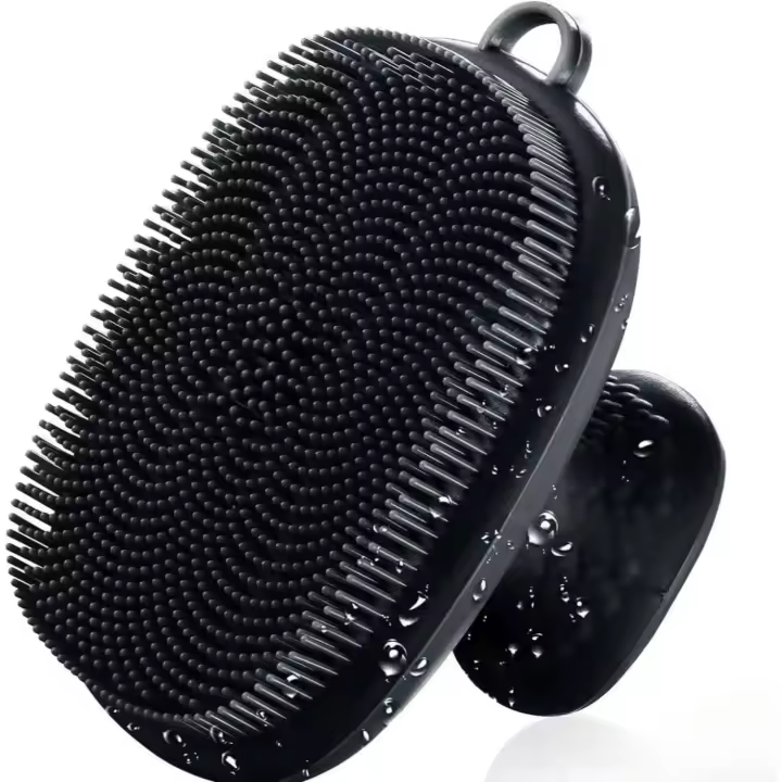 Depurador Facial de silicona para hombres, cepillo de limpieza Facial, cepillo de lavado de cara de silicona, limpieza Manual impermeable - 1