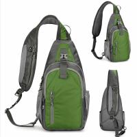 Bolso de hombro deportivo informal para hombre y mujer, bolsa de pecho multifuncional impermeable, correa ajustable, riñonera cruzada duradera - details 28