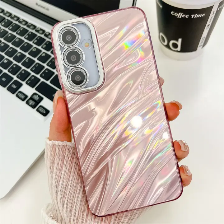 Samsung Galaxy A55, A35, A25, A15 5G Funda de Teléfono con Patrón de Ondas de Agua - 1