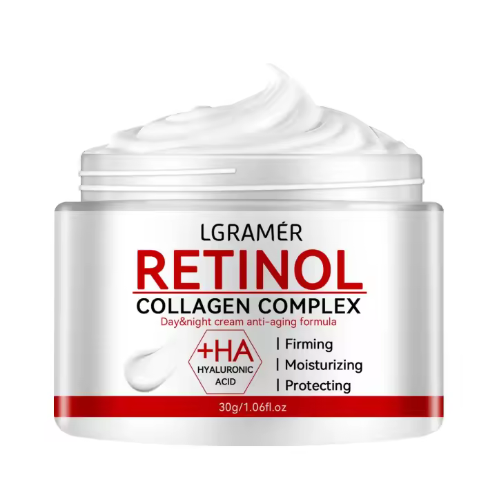 Crema reafirmante de elevación de Retinol, crema facial eliminadora de arrugas de colágeno para crema hidratante, productos para iluminar la piel - 1