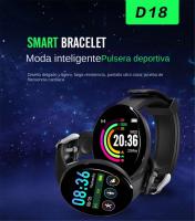 Reloj inteligente deportivo para hombres: pantalla redonda, podómetro, notificaciones, monitor de frecuencia cardíaca y sueño. - details 0