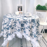 Mantel con estampado Retro wer, cubierta de comedor INS, mantel de escritorio de comedor con borde de encaje, manteles para fiestas y banquetes - details 7