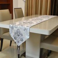 Campeones elegantes bordados de tejido Jacquard posmoderno clásico chino, decoración del hogar, mesa de cena, bandera, misma estera - details 2