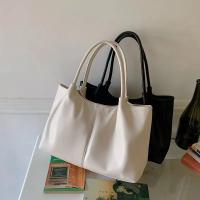 Bolso de hombro blanco sencillo 2025 Bolso de mano suave de cuero PU para mujer - details 1