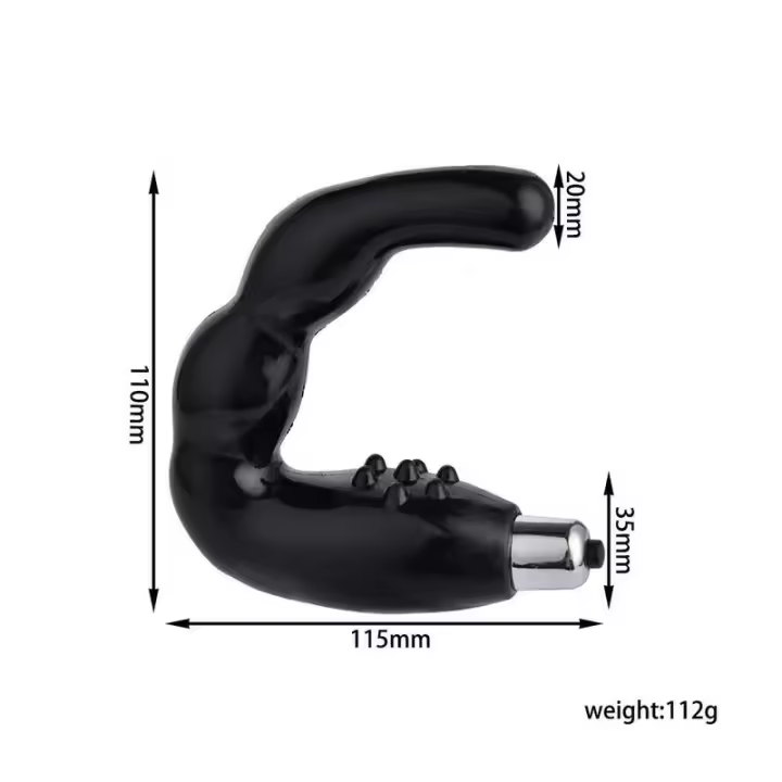 Leten-vibrador de velocidad, tapón Anal, Juguetes sexuales, estimulador, masaje de próstata, cuentas, 10 modos de vibración para juego Anal - 1