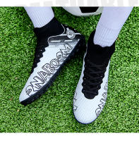 Zapatos de fútbol TF/FG para hombre, botas de fútbol de tobillo alto para niños pequeños, hierba antideslizante para exteriores, zapatillas de entrenamiento Multicolor, nuevas - details 27