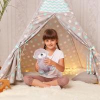 Muñeco de Panda para Niños con Movimientos de Respiración y Música Figura de Dibujos Animados de Algodón Tencel Ayuda de Dormir con Luz y Sonido Regalos de Navidad y Celebración - details 7