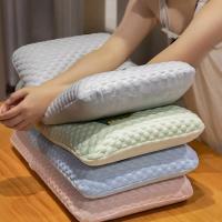 Colchoneta para dormir de verano de Material suave, almohada lavable y transpirable para estudiantes, efecto refrescante, cómoda almohada para siesta por la tarde - details 6